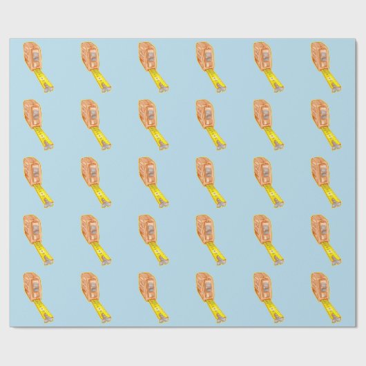 Papier Cadeau Mesure de bande système de mesure (Plat)