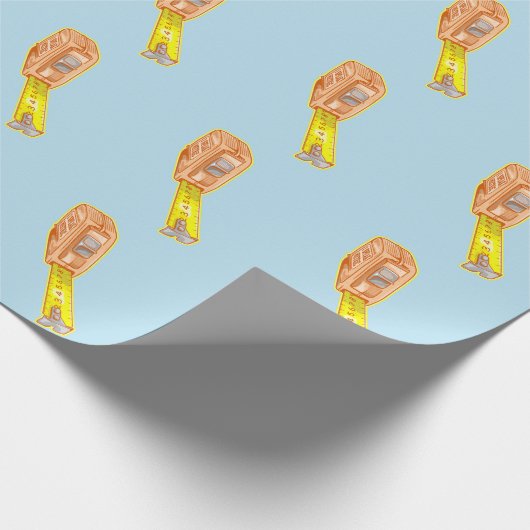 Papier Cadeau Mesure de bande système de mesure (Coin)