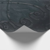 Papier Cadeau Métal noir incorporé (Coin)