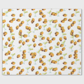 Papier Cadeau Mexicaine Fun Margarita Taco Mardi (Plat)