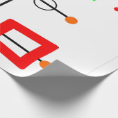 Papier Cadeau Mi-siècle moderne mobile (Coin)