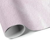 Papier Cadeau Mi-siècle moderne Motif Abstrait rose (Coin rond)