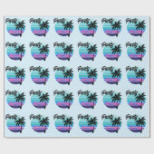 Papier Cadeau Miami Beach (Plat)