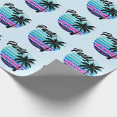 Papier Cadeau Miami Beach (Coin)