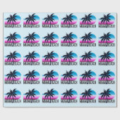 Papier Cadeau Miami Beach (Plat)