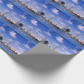 Papier Cadeau Miami, Floride Skyline (Coin)