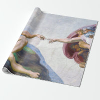 Michelangelo - Création d'Adam Isolé