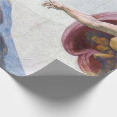 Papier Cadeau Michelangelo - Création d'Adam Isolé (Coin)