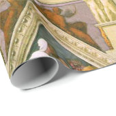 Papier Cadeau Michelangelo - Sistine Chapel Ceiling (Coin rond)