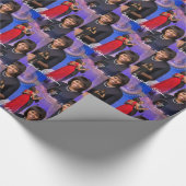 Papier Cadeau Michelle Obama (Coin)