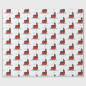 Papier Cadeau Michigan Big Red Lighthouse (Plat)