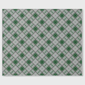 Papier Cadeau Michigan State University Tartan (Plat)