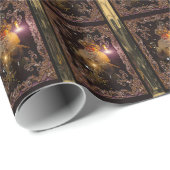 Papier Cadeau Micro Christmas Père Noël 22 St. Nicholas Victoria (Coin rond)