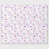 Papier Cadeau Microbiologiste (Plat)