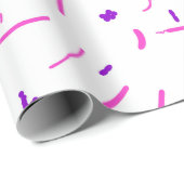 Papier Cadeau Microbiologiste (Coin rond)