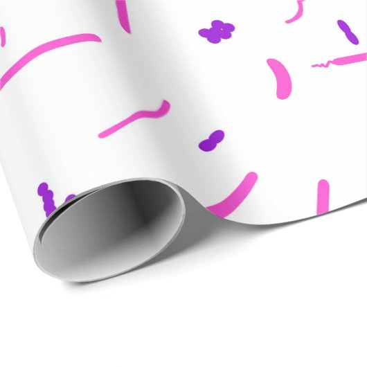 Papier Cadeau Microbiologiste (Coin rond)