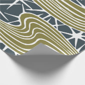 Papier Cadeau Mid century abstract Illustration moderne - Beauti (Coin)