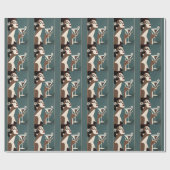 Papier Cadeau Mid Century Modern Art The Martini DIva (Plat)