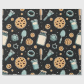 Papier Cadeau Midnight Baking Madness | Whimsical Cookie (Plat)