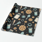 Papier Cadeau Midnight Baking Madness | Whimsical Cookie (Déroulé)