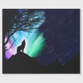 Papier Cadeau Midnight Howl (Plat)