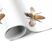Papier Cadeau Miel Bee (Coin rond)