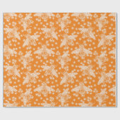 Papier Cadeau Miel Bee (Plat)