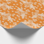 Papier Cadeau Miel Bee (Coin)