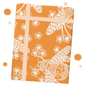 Papier Cadeau Miel Bee