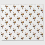 Papier Cadeau Miel Bee (Plat)