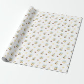 Papier cadeau Miels & Cœurs Mignons (Déroulé)