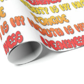 Papier Cadeau Mighty Tongue (Coin rond)