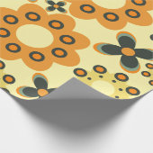 Papier Cadeau mignon motif pétale de fleur 6 (Coin)