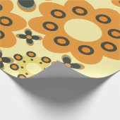 Papier Cadeau mignon motif pétale fleur 8 (Coin)