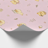 Papier Cadeau Mignon rétro (Coin)