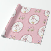 Papier Cadeau Mignon rétro  (Déroulé)