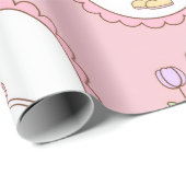Papier Cadeau Mignon rétro  (Coin rond)