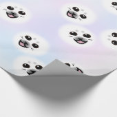 Papier Cadeau Mignon superbe de papier d'emballage de visage de (Coin)