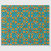Papier Cadeau Mignonne abeille à miel (Plat)