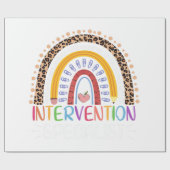 Papier Cadeau Mignonne Aider Les Petites Mains À Travailler Pédi (Plat)