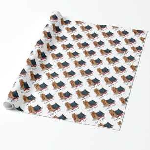 Papier Cadeau Mignonne Chien - Allons-y ! Yorkshire Terrier (Yor