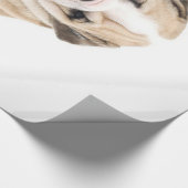 Papier Cadeau Mignonne Chien-taupe Chien Triste (Coin)