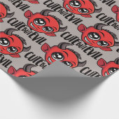 Papier Cadeau Mignonne mais mal (Coin)