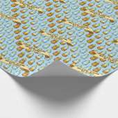 Papier Cadeau Mignonne ours de miel parce que vous êtes si doux (Coin)