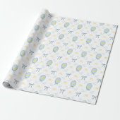 Papier Cadeau Mignonne rencontre Elégant Caoutchouc Ducky Ribbon (Déroulé)