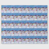 Papier Cadeau Mignonnes et somnolentes (Plat)