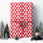 Papier Cadeau Mignons Red Christmas Snowmen<br><div class="desc">Apportez une touche joyeuse à vos cadeaux de vacances avec ce papier d'emballage adorable enneigé de Noël. Doté d'un motif ludique de bonhomme de neige souriant en casquette festif sur un arrière - plan rouge vif, ce papier d'emballage est parfait pour faire ressortir vos cadeaux. Que vous fassiez des cadeaux...</div>