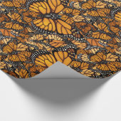 Papier Cadeau Migration de papillon de monarque (Coin)