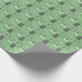 Papier Cadeau Mikitiez serpent serpent magie sorcière (Coin)