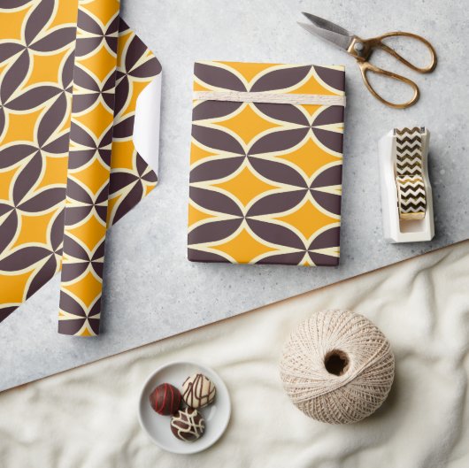 Papier Cadeau Milieu du Siècle (Artisanat)